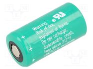 Battery: lithium; 2/3A,2/3R23; 3V; 1500mAh; non-rechargeable VARTA MICROBATTERY