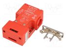 Safety switch: key operated; TROJAN5; NC x2; IP67; PBT; red GUARD MASTER