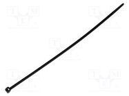 Cable tie; externally serrated; L: 200mm; W: 3.4mm; polyamide; 135N HELLERMANNTYTON