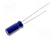 Capacitor: electrolytic; THT; 4700uF; 50VDC; Ø22x41mm; Pitch: 10mm SAMWHA