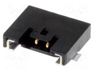 Connector: wire-board; socket; male; Pico-Lock; PIN: 2; SMT; 1mm MOLEX