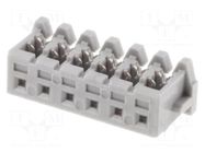 Connector: IDC; plug; female; PIN: 6; KR; 1A; 100V; for cable; 2mm; 1x6 JST