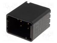 Socket; wire-board; male; J2000; 2.5mm; PIN: 6; THT; 250V; 4.6A JST