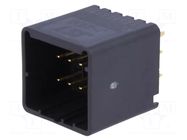 Connector: wire-board; socket; male; PIN: 10; J2000; 4.6A; 250V; THT JST