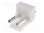 Socket; wire-board; male; VH; 3.96mm; PIN: 2; THT; 250V; 10A; -25÷85°C JST