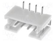 Socket; wire-board; male; PH; 2mm; PIN: 4; SMT; 100V; 2A; -25÷85°C JST