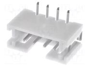 Connector: wire-board; socket; male; PIN: 4; PH; 2A; 100V; vertical JST