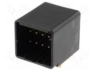 Socket; wire-board; male; J2000; 2.5mm; PIN: 10; THT; 250V; 4.6A JST