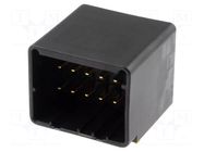 Connector: wire-board; socket; male; PIN: 12; J2000; 4.6A; 250V; THT JST