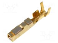 Contact; female; J2000; phosphor bronze; 0.3÷0.75mm2; reel; 4.6A JST