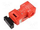Safety switch: key operated; TROJAN5; NC x2; IP67; PBT; red GUARD MASTER