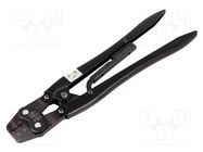 Tool: for crimping; terminals; 16AWG,20AWG; steel; 0.5mm2,1.5mm2 