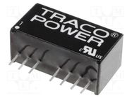 Converter: DC/DC; 2W; Uin: 9÷18V; Uout: 5VDC; Uout2: -5VDC; SIP8; TMR2 TRACO POWER