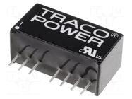 Converter: DC/DC; 2W; Uin: 18÷36VDC; Uout: 3.3VDC; Iout: 500mA; SIP8 TRACO POWER