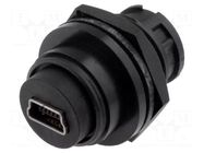 Adapter; socket; Data-Con-X; USB 2.0; IP67,IP68 SWITCHCRAFT