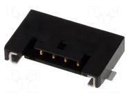 Connector: wire-board; socket; male; Pico-Lock; PIN: 4; SMT; 1mm MOLEX