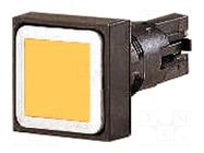 Switch: push-button; 16mm; Stabl.pos: 1; yellow; Pos: 2; -25÷70°C EATON ELECTRIC