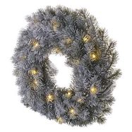 LED decoration – Advent wreath, 40 cm, 2x AA, indoor, warm white, timer, EMOS