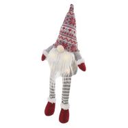 LED Christmas elf – sitting, 27 cm, 3× AA, indoor, warm white, EMOS