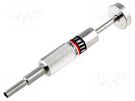 Tool: for  removal; terminals; Sleeve ext.dia: 3.6mm; A: 12mm ENGINEER