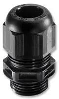 CABLE GLAND, PA, 4.5MM - 10MM,BLACK,PK10