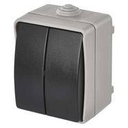 TWO-CIRCUIT SWITCH (WALL-MOUNTED) IP54, EMOS