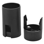 Lamp Holder for E14 bulb, plastic 1253-030, black, EMOS