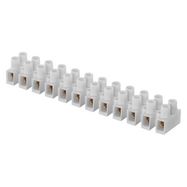 Terminal block 12×6,00 mm white, EMOS