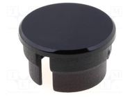 Cap; polyamide; black; 15mm; -20÷70°C RITEL