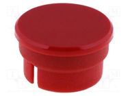 Cap; polyamide; red; 15mm; -20÷70°C RITEL