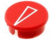 Cap; with pointer; polyamide; red; -20÷70°C RITEL