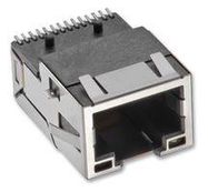 JACK, MODULAR, RJ45, SMT, 1PORT, 8P8C