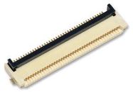 CONNECTOR, FFC/FPC, 50POS, 1 ROW, 0.5MM