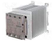 Relay: solid state; 25A; Uswitch: 100÷240VAC; 3-phase; Series: G3PE OMRON