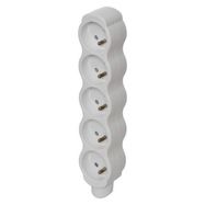 Power Strip without cable 5 sockets, white, EMOS