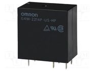 Relay: electromagnetic; Ucoil: 24VDC; Series: G4W OMRON Electronic Components