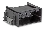 AUTOMOTIVE CONN, R/A PLUG, 16POS, 500VDC