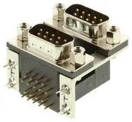 CONNECTOR, D SUB, PLUG/PLUG, 18POS