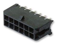 CONNECTOR, HEADER, 8POS, 2ROW, 3MM