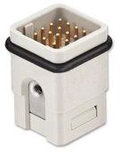 RECTANGULAR INSERT, PLUG, 21POS, CRIMP