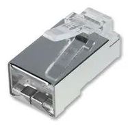 CONNECTOR, RJ50, PLUG, 10P10C, 1PORT