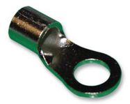 TERMINAL, RING TONGUE, 1/4", 6AWG