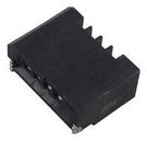 CONNECTOR, FFC, RCPT, 4POS, 1ROW