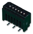 CONNECTOR, FFC, RCPT, 6POS, 1ROW