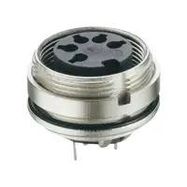 CHASSIS SOCKET ACC. TO IEC 61076-2-106, IP 68, WITH THREADED JOINT, FOR PRINTED CIRCUIT BOARDS, FOR BACK SIDE MOUNTING 23AH4141