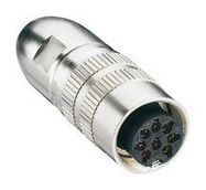SOCKET ACC. TO IEC 61076-2-106, IP 68, WITH THREADED JOINT AND SOLDER TERMINALS, 360┬░ SHIELDED 23AH4170