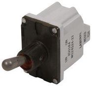 TOGGLE SWITCH, DPDT, 20A, 28VDC, PANEL