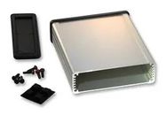 ENCLOSURE, PCB BOX, ALUM, TRANSPARENT