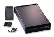 ENCLOSURE, PCB BOX, ALUM, BLACK