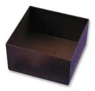 ENCLOSURE, POTTING BOX, ABS, BLACK